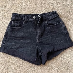 PacSun Black Jean Shorts